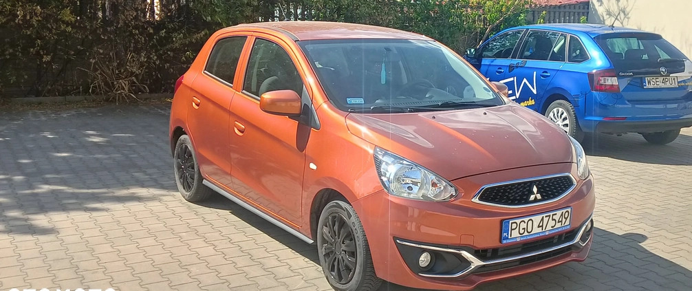 Mitsubishi Space Star cena 25300 przebieg: 82100, rok produkcji 2017 z Kolonowskie małe 191